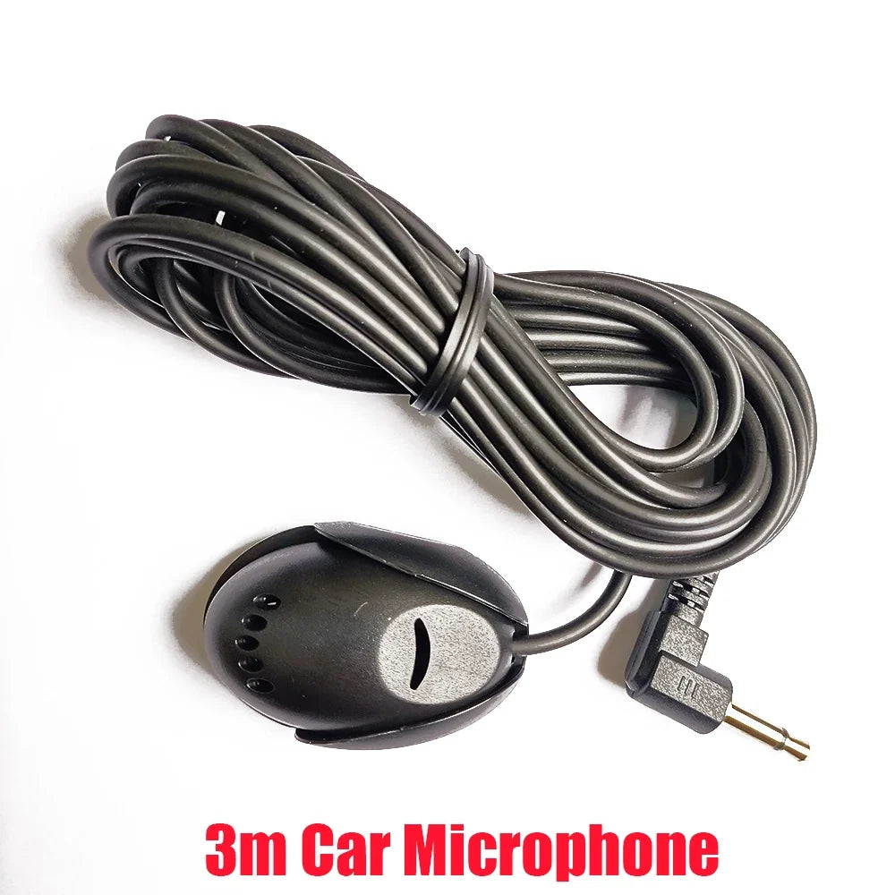 Car Audio Microphone 3.5mm External Mic for Car Vehicle Head Unit Bluetooth Enabled Stereo Radio GPS DVD  Mikrofo / Microfon