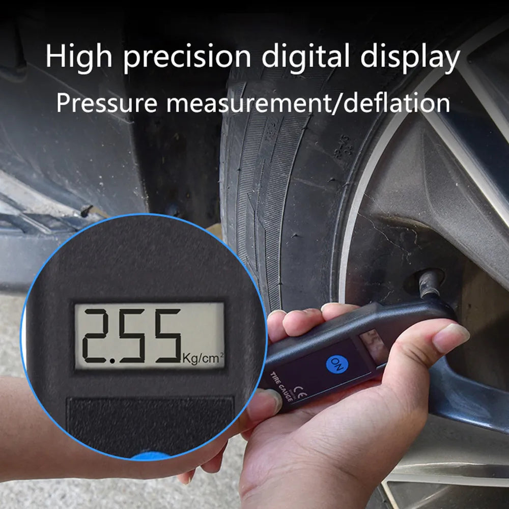 TG101 Digital Car Tire Pressure Gauge | LCD Display with PSI/KPA/BAR/KG/CM2 MyPetiteCar.com
