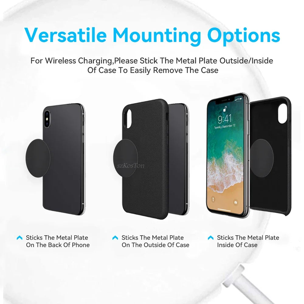Magnetic Phone Plate Sticker | Universal Car Mount Magnet for Phone Holder MyPetiteCar.com