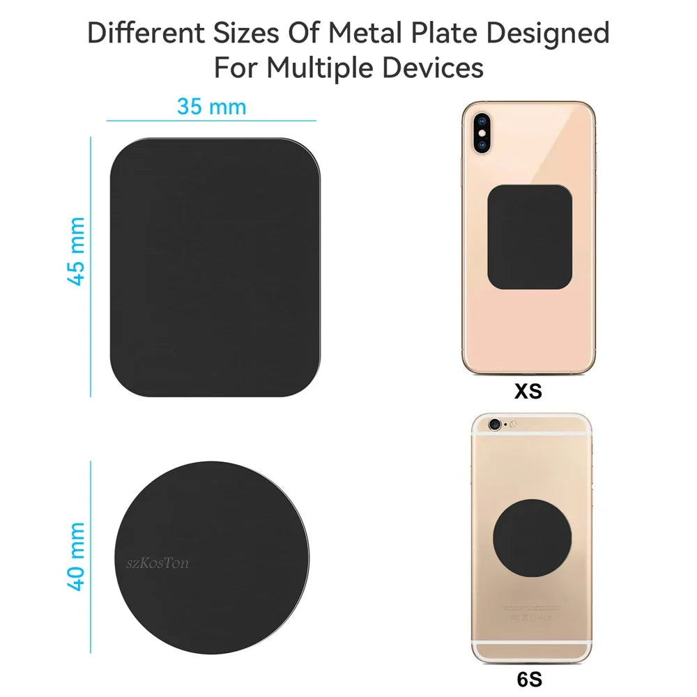 Magnetic Phone Plate Sticker | Universal Car Mount Magnet for Phone Holder MyPetiteCar.com