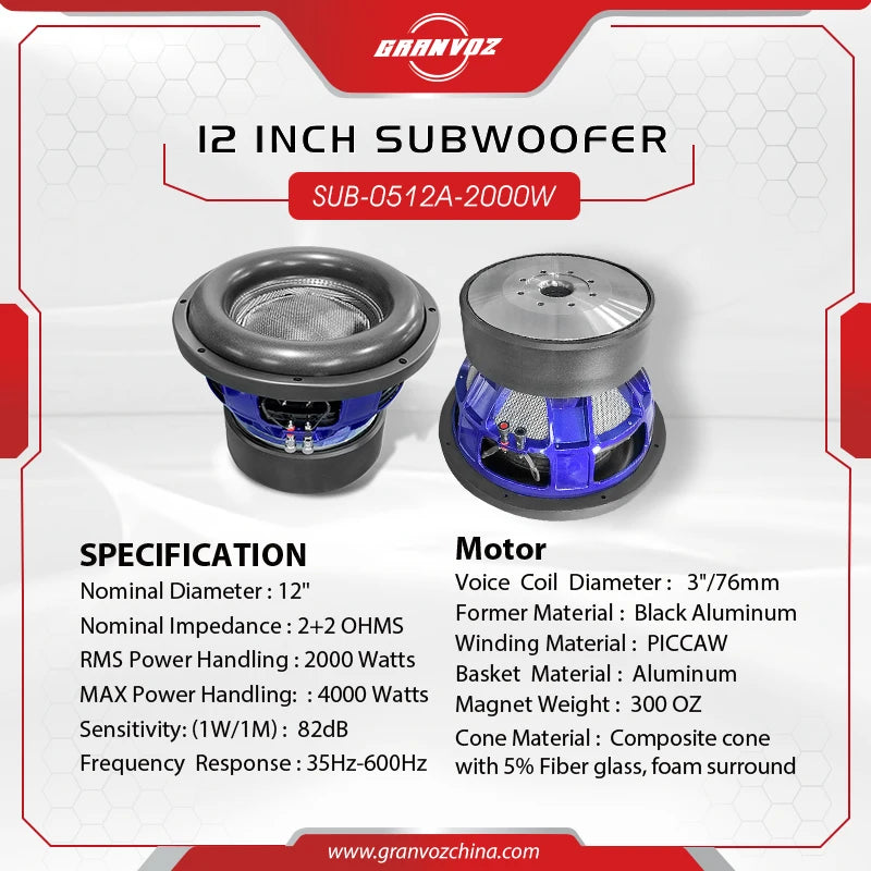 12-Inch Car Subwoofer Bestbuyback