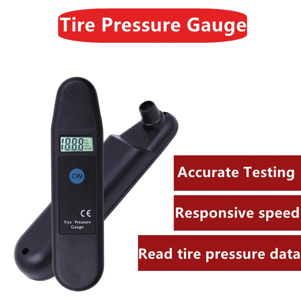 TG101 Digital Car Tire Pressure Gauge | LCD Display with PSI/KPA/BAR/KG/CM2 MyPetiteCar.com