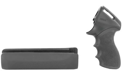 Hogue Tamer |  Pistol Grip And Forend |  Fits Mossberg 500 |  Finger Groove |  Black
