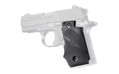 Hogue Rubber Grip |  Sig Sauer P228/229 |  Finger Groves |  Black Atomic Defense