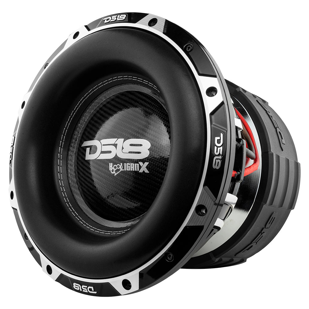 HOOLIGAN X 12" High Excursion Subwoofer 4000 Watts Rms 4" DVC 1-Ohm DS18