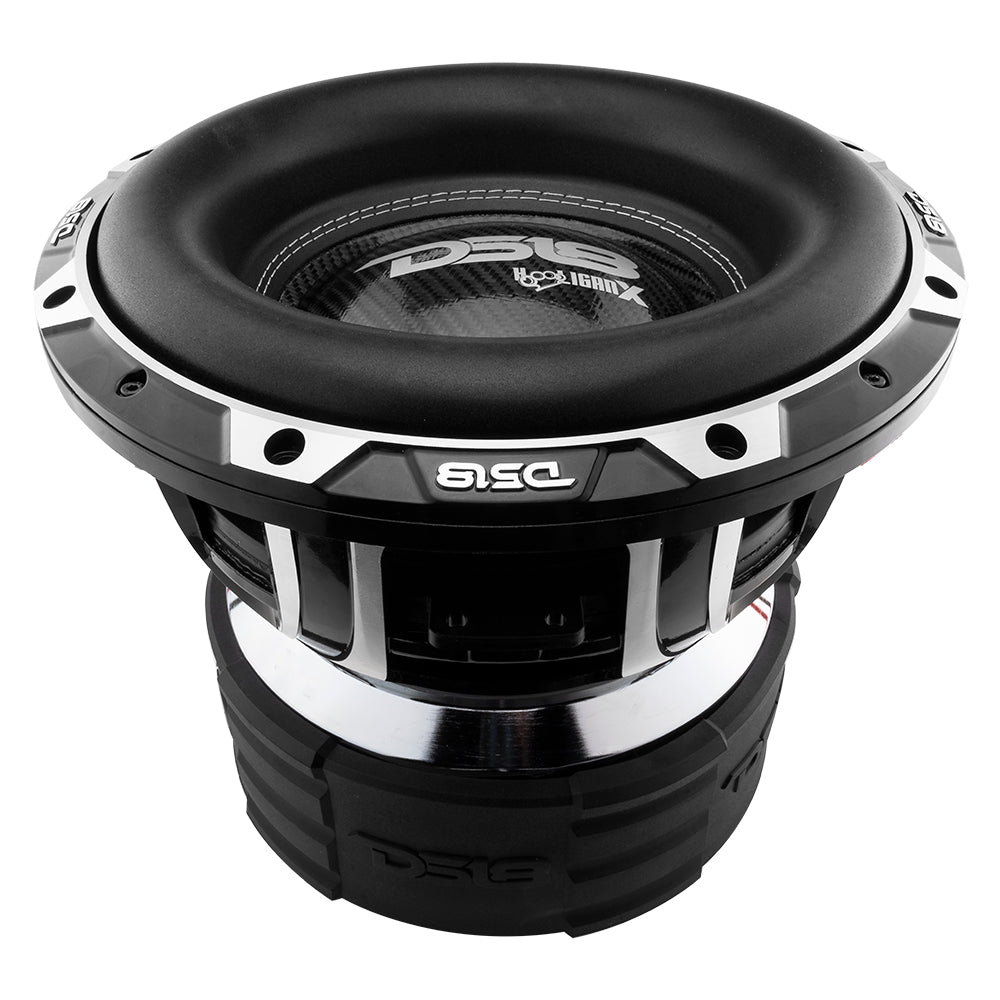 HOOLIGAN X 12" High Excursion Subwoofer 4000 Watts Rms 4" DVC 2-Ohm DS18