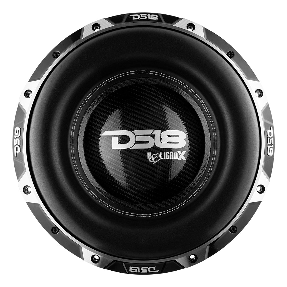 HOOLIGAN X 12" High Excursion Subwoofer 4000 Watts Rms 4" DVC 2-Ohm DS18