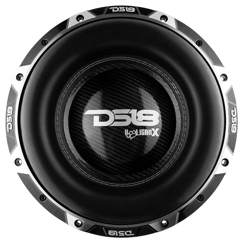 HOOLIGAN X 12" High Excursion Subwoofer 4000 Watts Rms 4" DVC 4-Ohm DS18