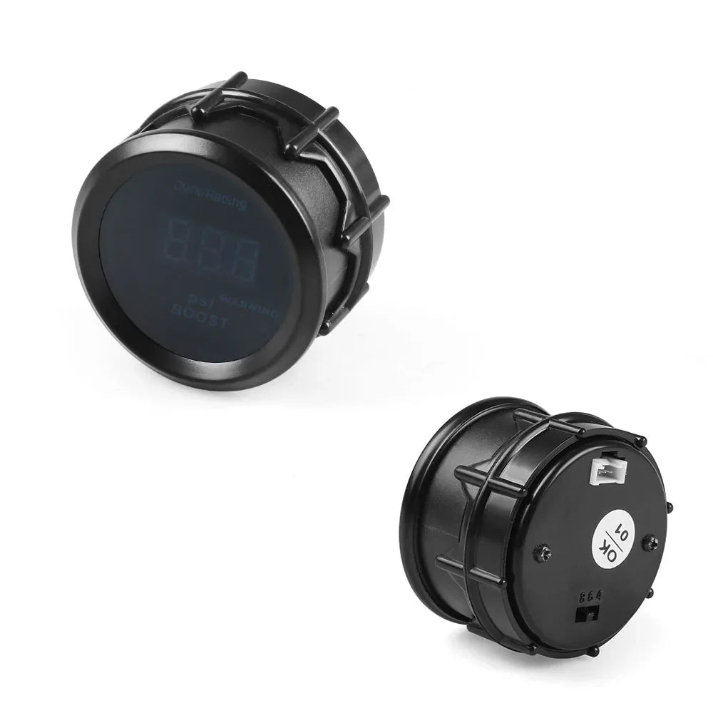 Dynoracing 52mm Digital Car Gauge Set | Turbo Boost Oil Temp Voltmeter Tachometer MyPetiteCar.com