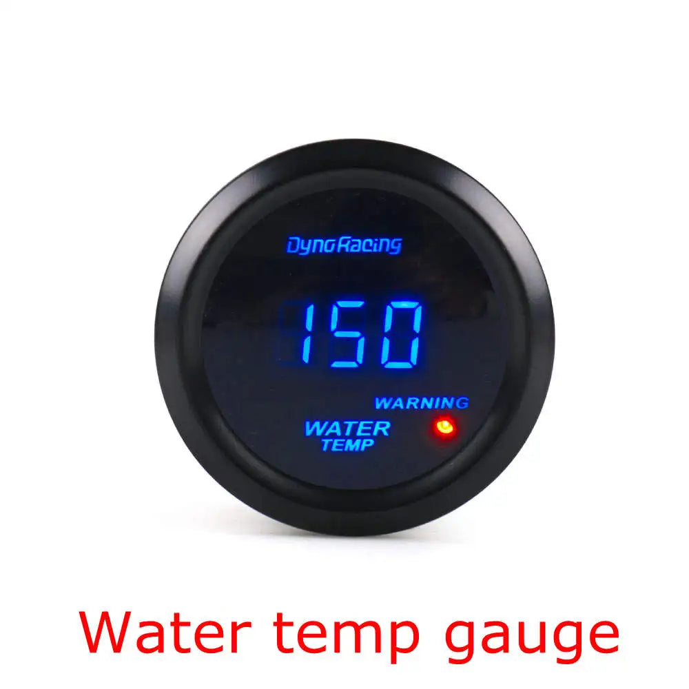 Dynoracing 52mm Digital Car Gauge Set | Turbo Boost Oil Temp Voltmeter Tachometer MyPetiteCar.com