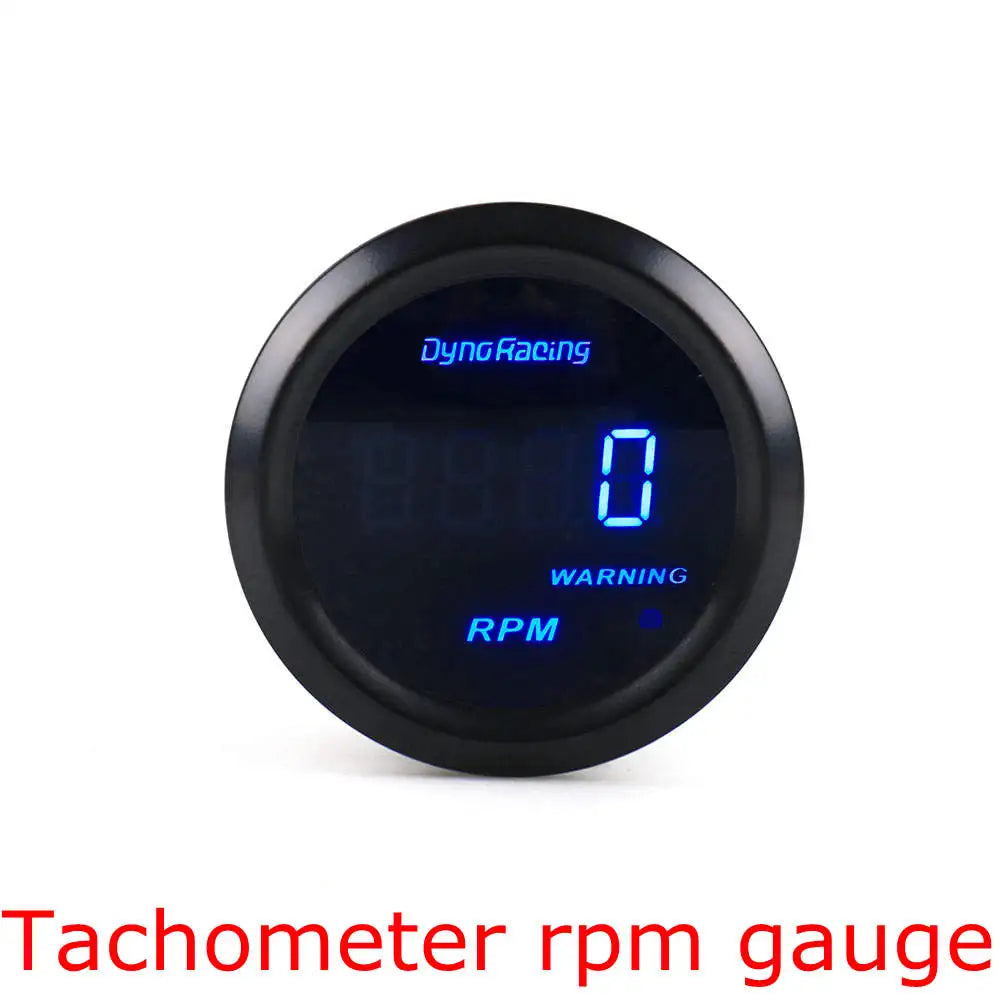 Dynoracing 52mm Digital Car Gauge Set | Turbo Boost Oil Temp Voltmeter Tachometer MyPetiteCar.com