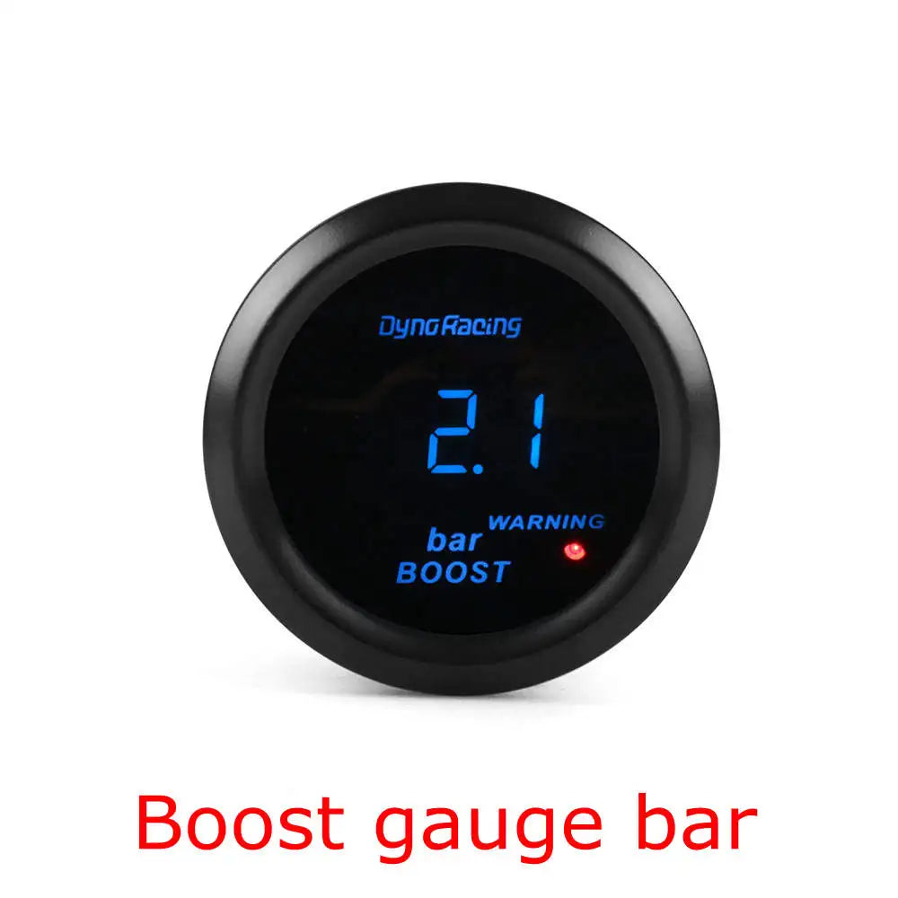 Dynoracing 52mm Digital Car Gauge Set | Turbo Boost Oil Temp Voltmeter Tachometer MyPetiteCar.com