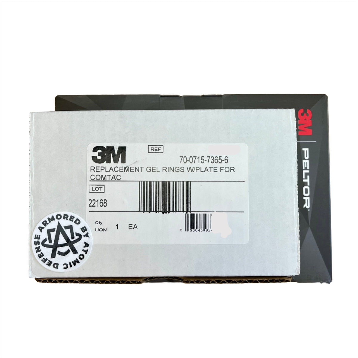 3M PELTOR Gel Cups - Fits All PELTOR ComTacs Atomic Defense