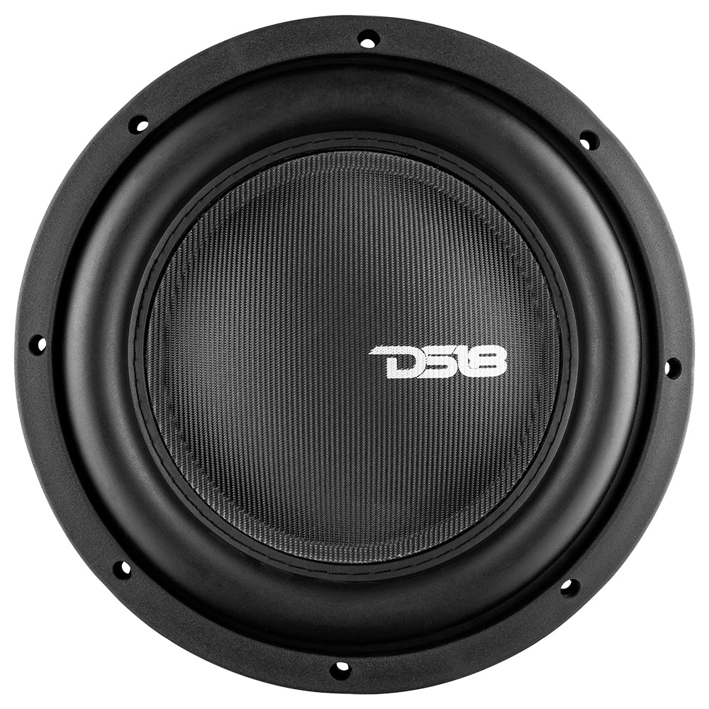 IXS Shallow-Mount 10" Fiber Glass Subwoofer 600 Watts Rms DVC 2-Ohm DS18