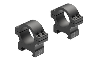 Leupold Open Range |  Rings |  1" Low |  Matte Black Atomic Defense