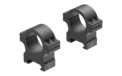 Leupold Open Range |  Rings |  1" Low |  Matte Black Atomic Defense