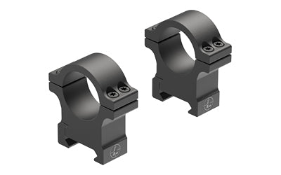 Leupold Open Range |  Rings |  1" Low |  Matte Black Atomic Defense