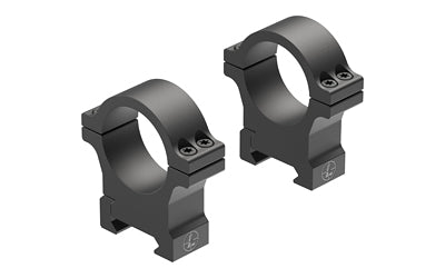 Leupold Open Range |  Rings |  1" Low |  Matte Black Atomic Defense