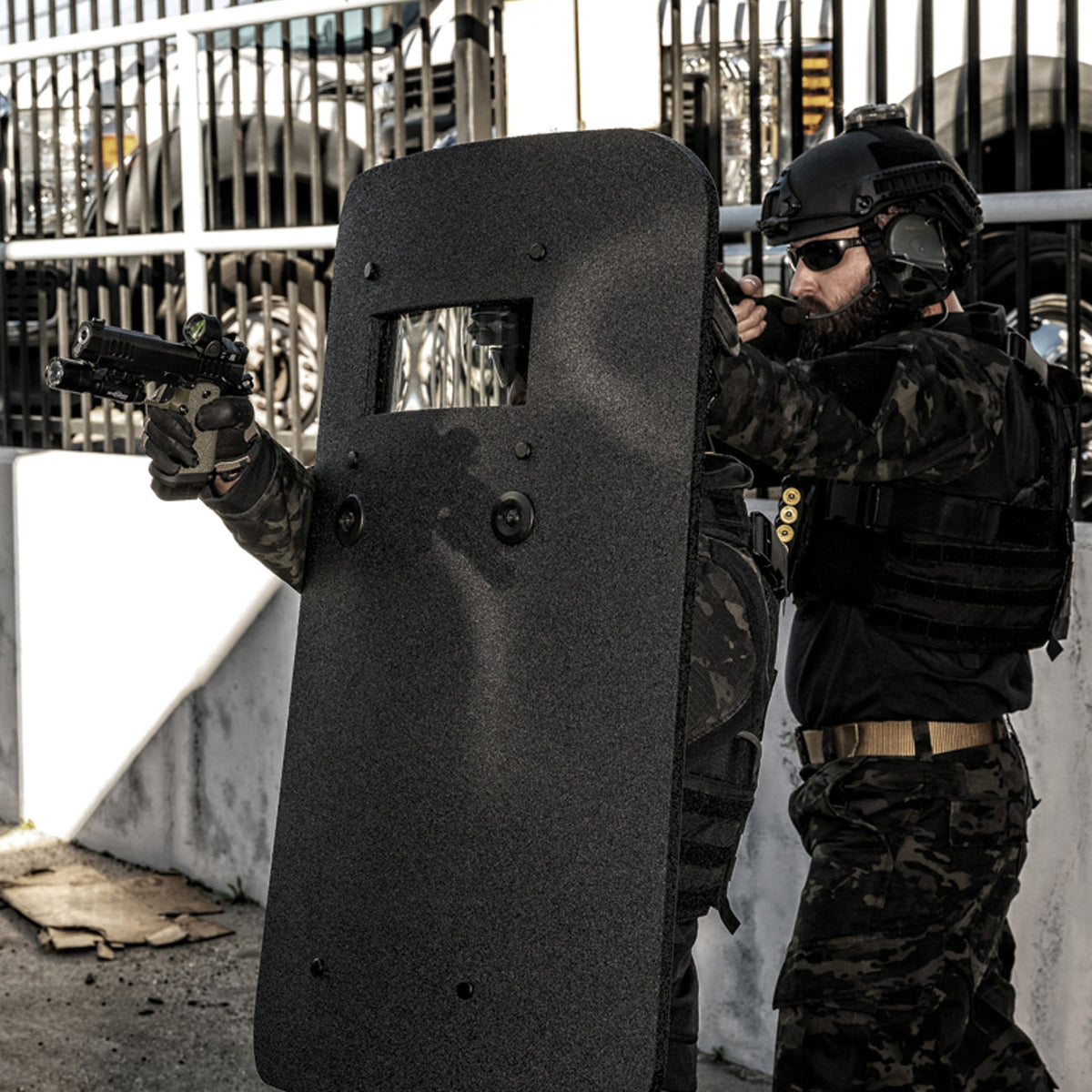 TITAN III - Ultra-Lightweight Ballistic Shield - NIJ Level III+ Atomic Defense