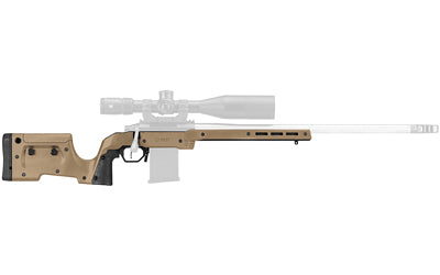 MDT XRS |  Rifle Chassis |  Matte Finish |  Flat Dark Earth |  Fits Tikka T3 Atomic Defense