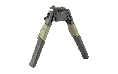 MDT ORYX Bipod |  Height Adjustable |  Durable Premium Polymer Construction |  Rubber Feet |  M-LOK Attachment Interface |  Matte Finish |  Black Atomic Defense