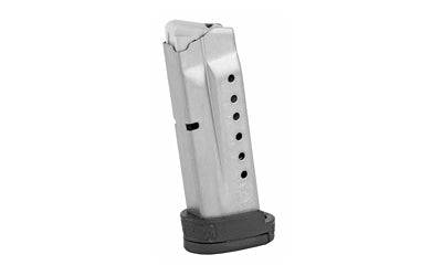 Smith & Wesson Magazine |  40 S&W |  7 Rounds |  Fits Shield |  with Finger Rest |  Stainless Atomic Defense