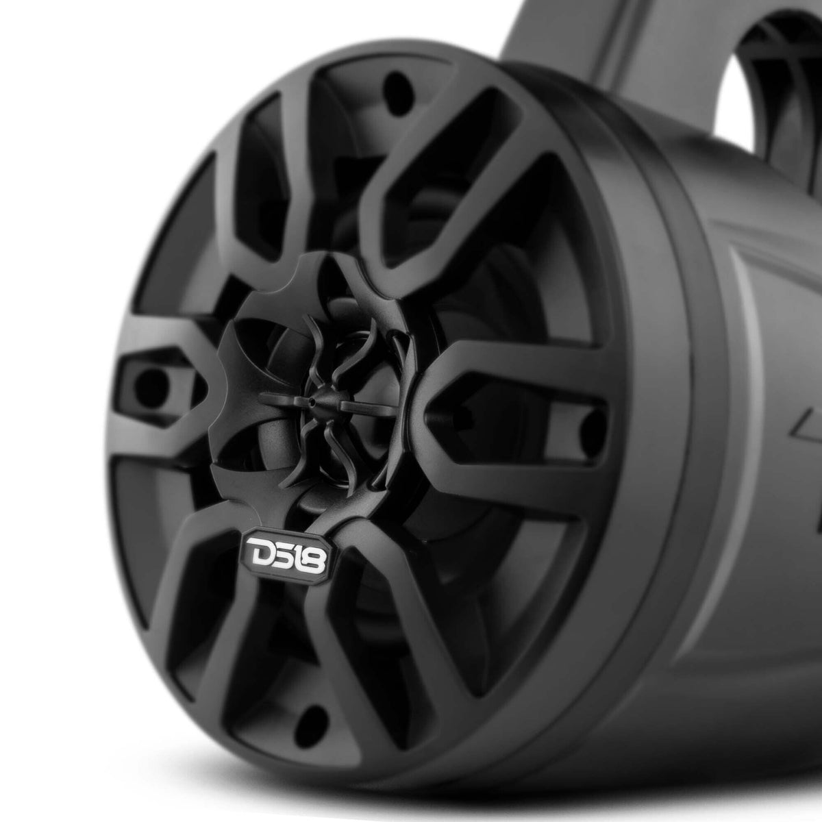 MP 4" Amplified With Bluetooth Wakeboard Tower Speakers 40 Watts Rms -Black DS18