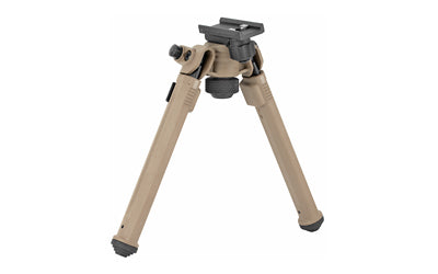 Magpul Industries Adjustable Bipod |  w/ Sling Stud Quick Detach Mount |  Black Atomic Defense
