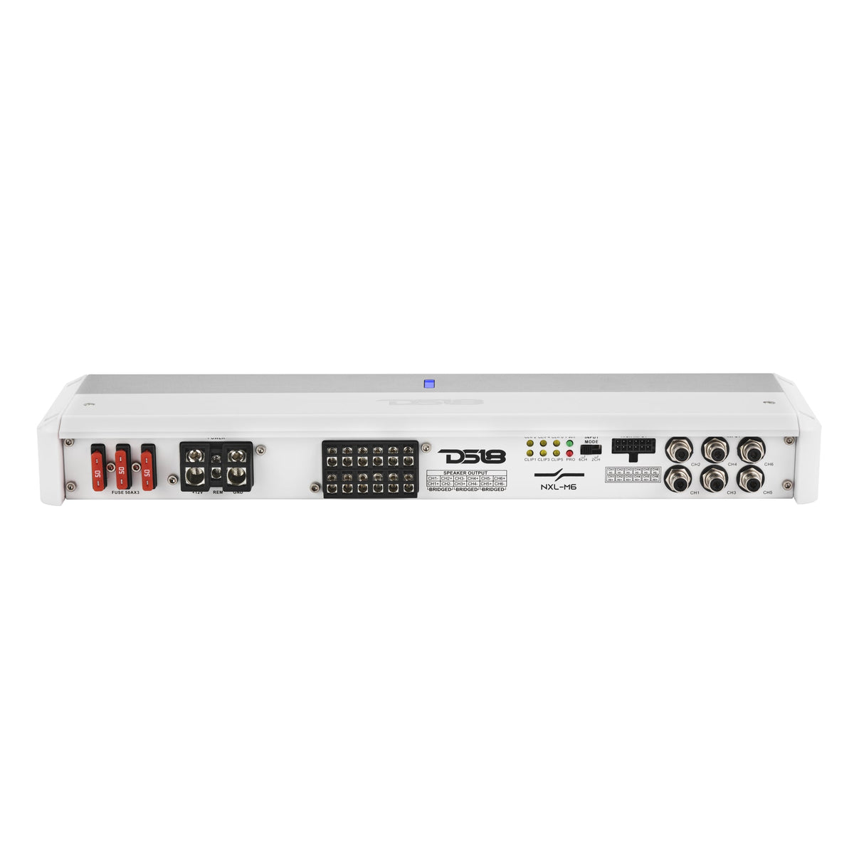 NXL 6-Channel Marine & Powersports Amplifier Class D | 6 x 150W @ 4-Ohm DS18