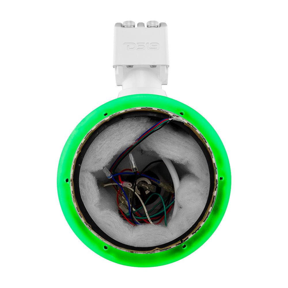 NXL 6.5" Marine and Powersports Empty Tower LED RGB Lights -White DS18