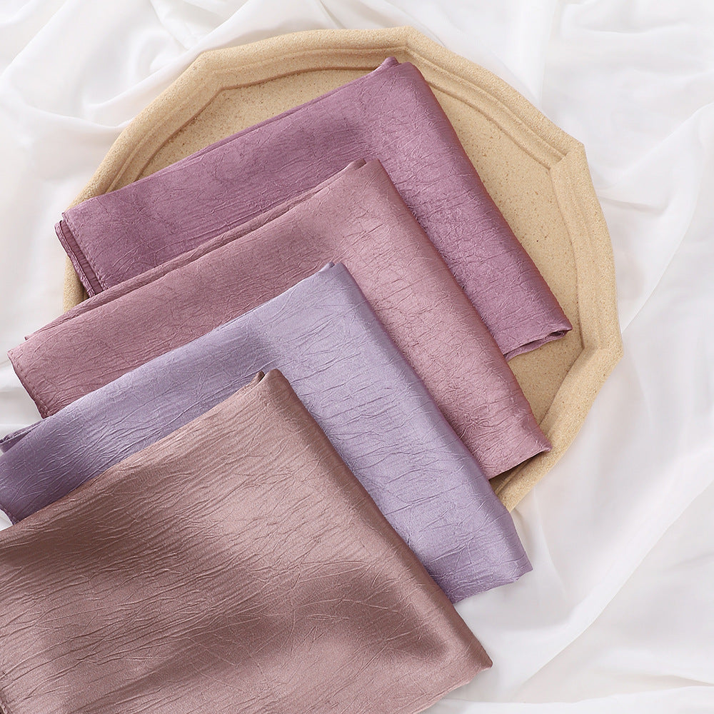 New Silk-like Silky Satin Scarf