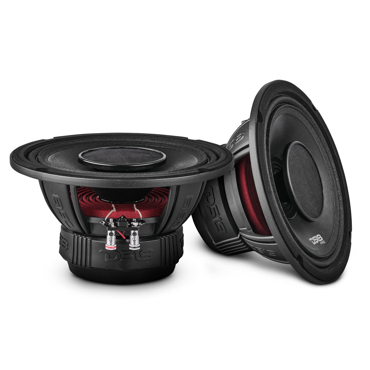 PRO 8" Coaxial Hybrid Mid-Range Water resistant Cone Loudspeaker with Built-in Driver 250 Watts Rms 4-Ohm DS18