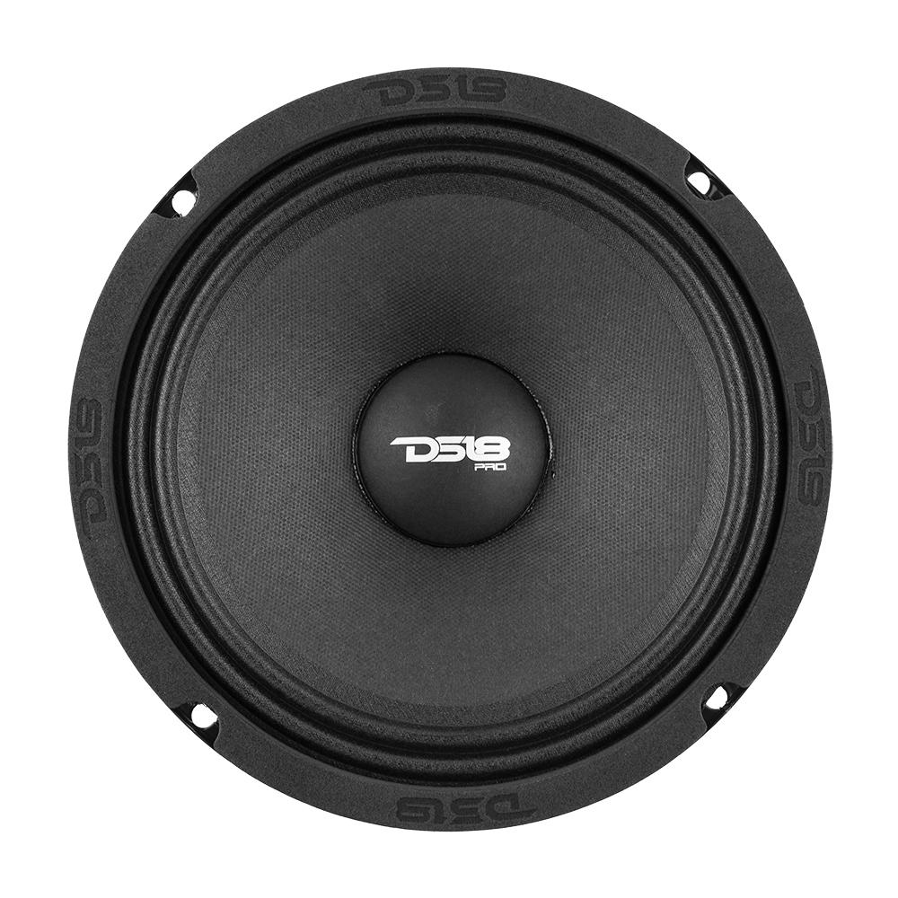 PRO 8" Shallow Neodymium Full-Range Loudspeaker 200 Watts Rms 4-Ohm DS18