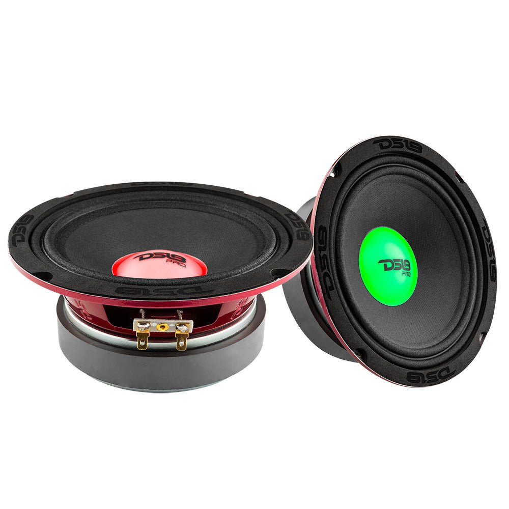 PRO-X 6.5" Mid-Range Loudspeaker with RGB Light Dust Cap 250 Watts Rms 4-Ohm DS18