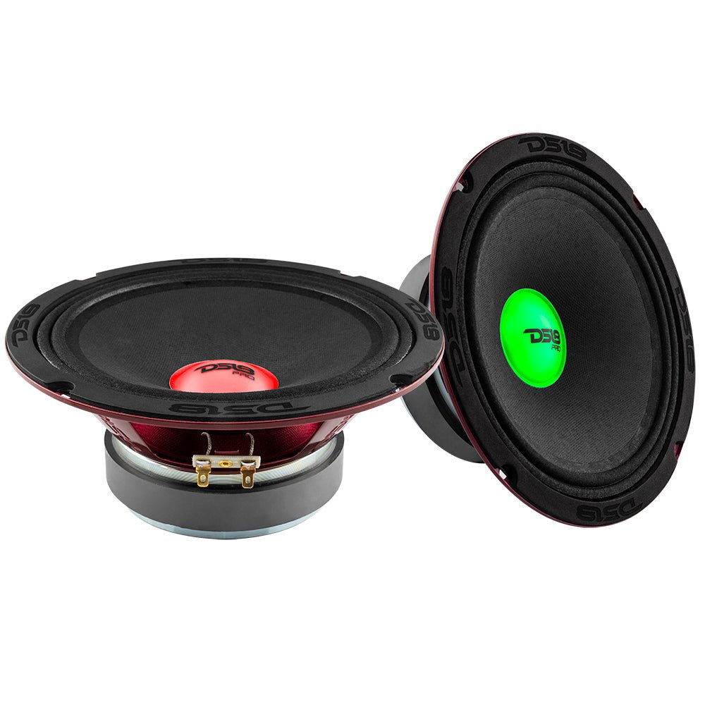 PRO-X 8" Mid-Range Loudspeaker with RGB Light Dust Cap 275 Watts Rms 4-Ohm DS18