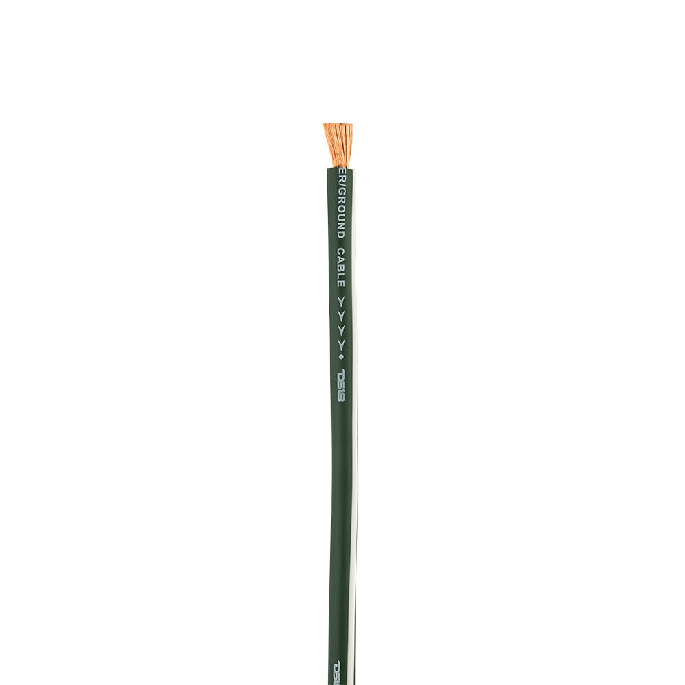 4-GA 100% OFC Ground, Power Cable, 50 Feet -Camo Green DS18