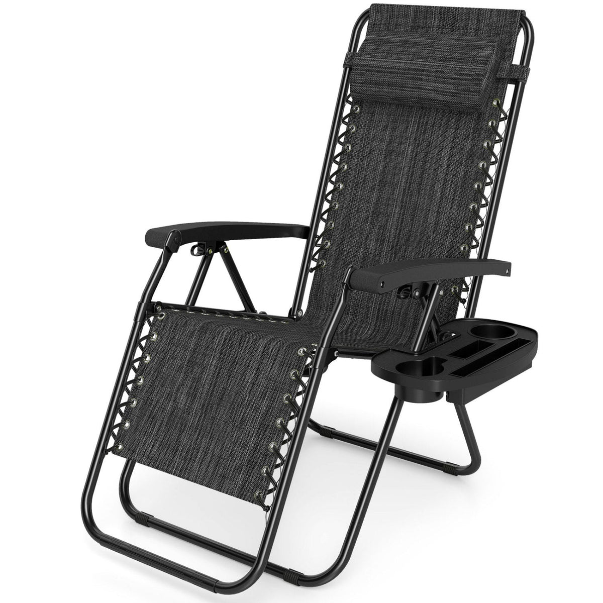 Zero Gravity Recliner Chair with Cup Holder and Pillow