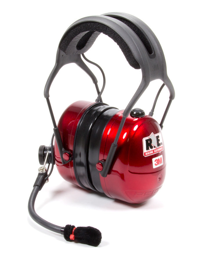 Headset Platinum Plus Series Candy Apple Red - PT006 Vinyasa Automotive