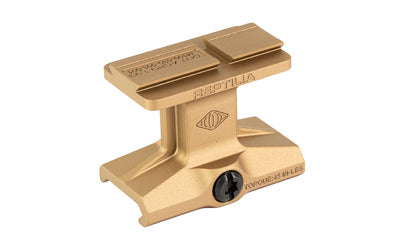 Reptilia DOT Mount -  1.93" Optical Axis Height -  Fits Aimpoint Micro -  Anodized Black Atomic Defense