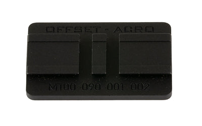 Reptilia AUS Offset Mount -  Anodized Finish -  Black -  Fits Aimpoint ACRO Atomic Defense