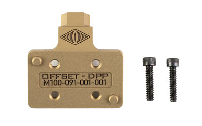 Reptilia AUS Offset Mount -  Anodized Finish -  Black -  Fits Aimpoint ACRO Atomic Defense