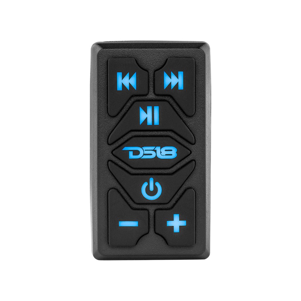 Marine And Powersports Waterproof Rocker Switch Bluetooth Audio Receiver With Controls DS18