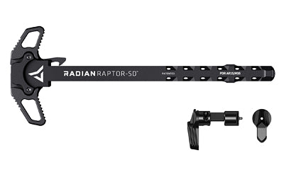Radian Weapons Raptor-SD/Talon |  Charging Handle/Safety Combo |  Anodized Finish |  Black Atomic Defense