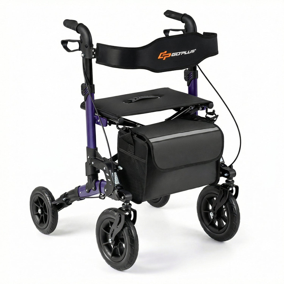 Rollator Walker for Seniors Folding Rolling Walker with Seat