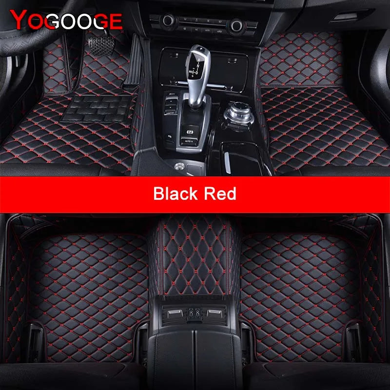YOGOOGE Custom Car Floor Mats For VW GOLF IV V 1997-2008 4th 5th Auto Carpets Foot Coche Accessorie MyPetiteCar.com