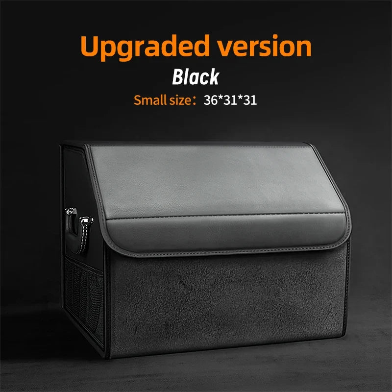 Car Trunk Organizer | Large Capacity Suede Foldable Storage Box MyPetiteCar.com