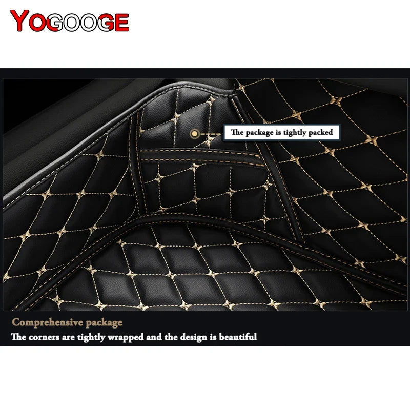 YOGOOGE Custom Car Floor Mats For VW GOLF IV V 1997-2008 4th 5th Auto Carpets Foot Coche Accessorie MyPetiteCar.com