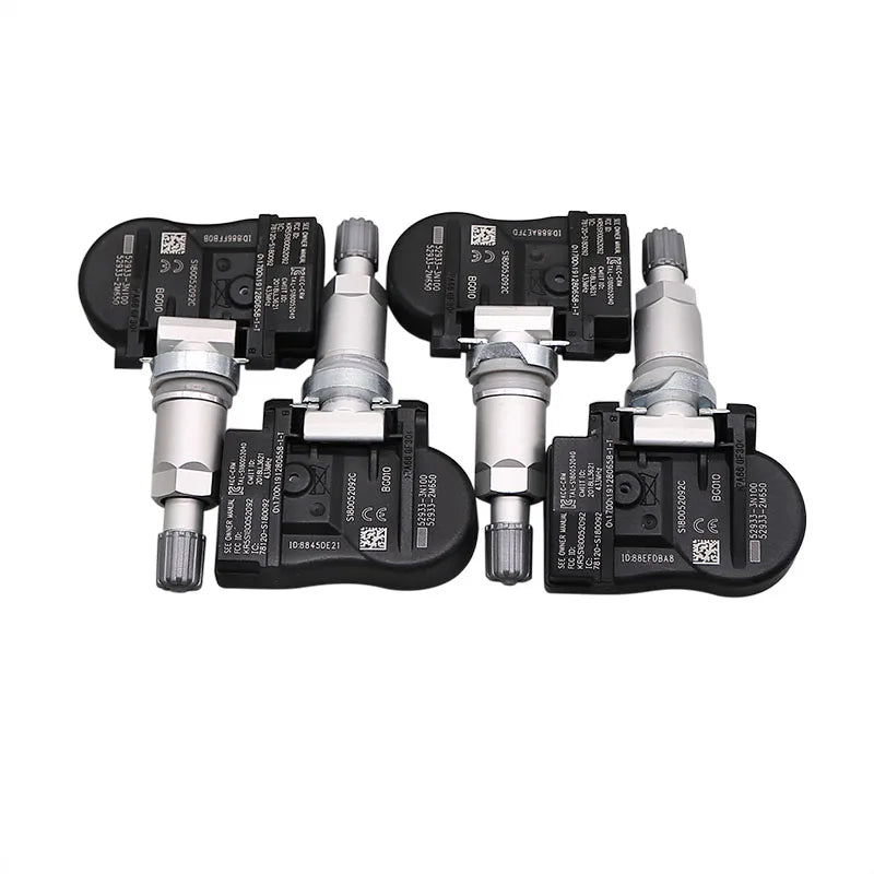 TPMS Tire Pressure Sensor 4PCS 433MHZ for Hyundai Genesis Coupe Santa Fe Kia | GANGLE MyPetiteCar.com