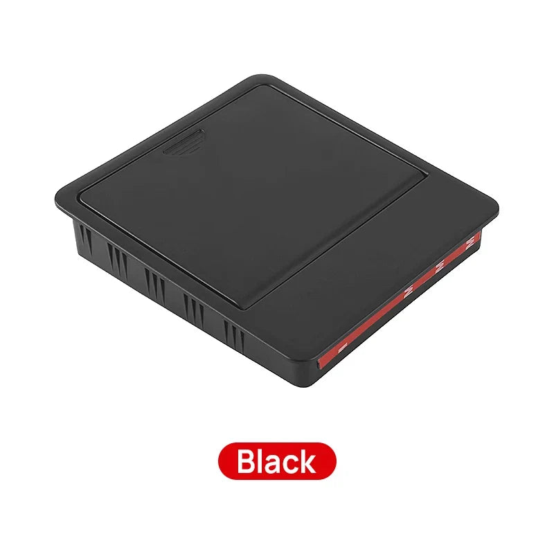 Tesla Model Y 2021-2024 Center Console Armrest Organizer | Hidden Storage Box MyPetiteCar.com
