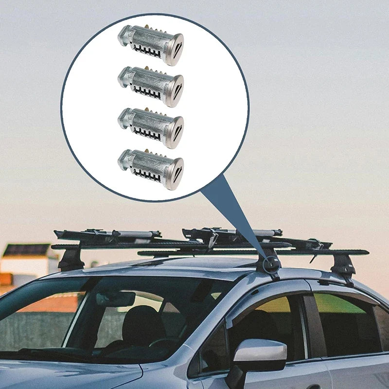 Roof Rack Lock Cylinder Kit | Replacement Lock Cores for Thule Roof Racks